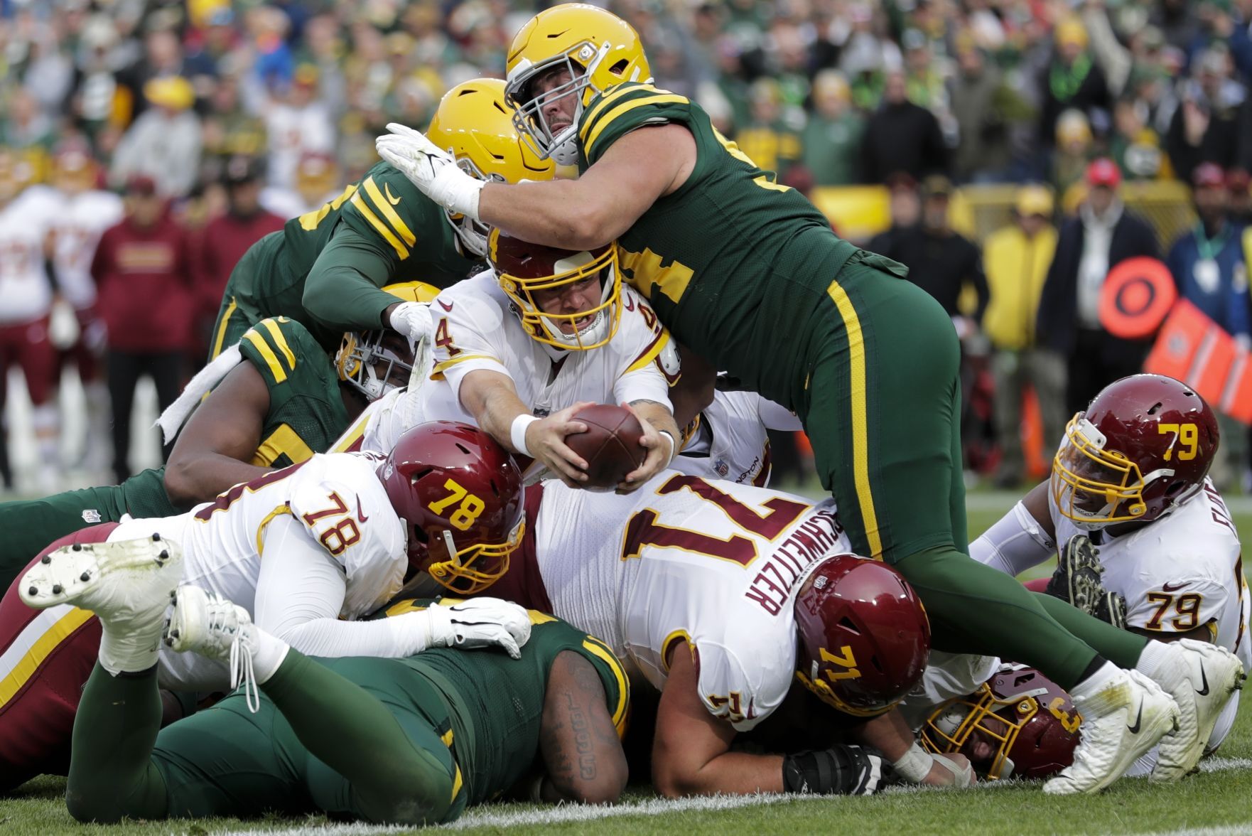 Washington Packers Football